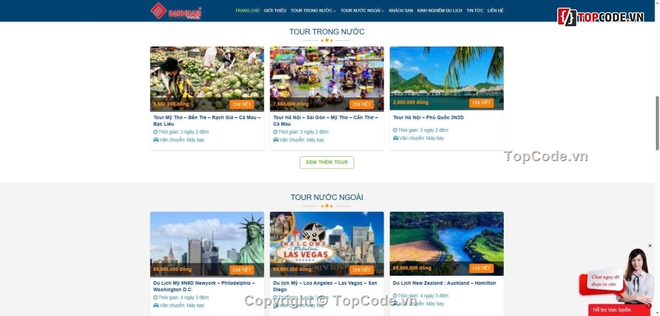 Website du lịch,Web dịch vụ,tối ưu,chuẩn seo